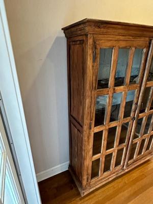 Spanish Style Bookcase Cabinet