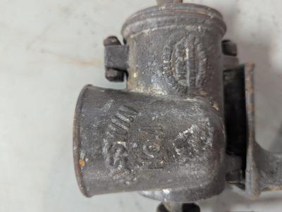 Vintage Russwin No.1 Meat Grinder Food Chopper Wood Handle Hand Crank
