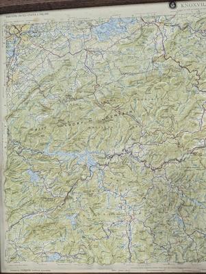 Knoxville Topography Map