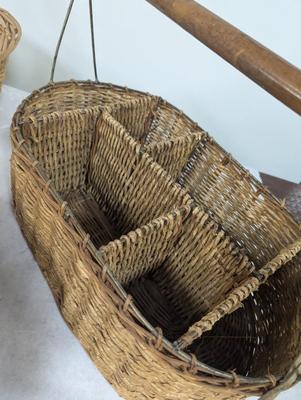 Vintage Hand Woven Baskets