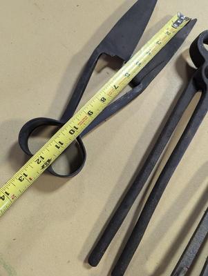 Vintage Cast Tools - Keiser Shears Nippers Tongs