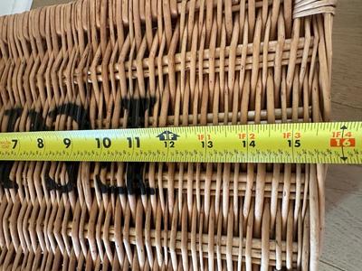 Vintage Fortnum & Masons Wicker Basket