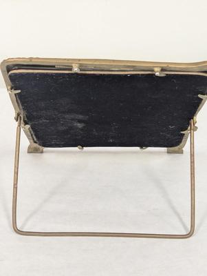 Vintage Brass Art Nouveau Vanity Mirror