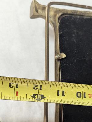 Vintage Brass Art Nouveau Vanity Mirror