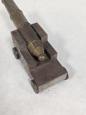 Vintage Brass Cannon