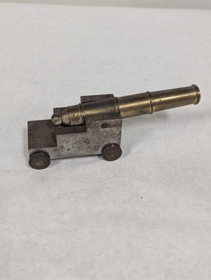 Vintage Brass Cannon