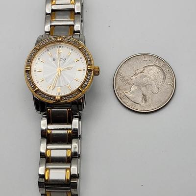 Bulova Ladies Stainless steel watch