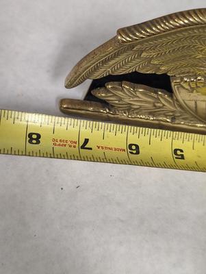 Brass Eagle Book Ends