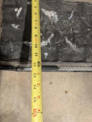 Black Plastic Tool Box With Tools