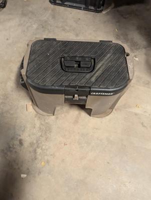 Craftsmans Work Bench With Tools