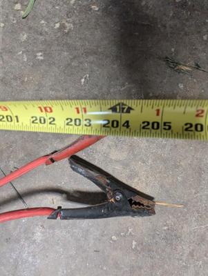 Approx 17' Jumper Cables