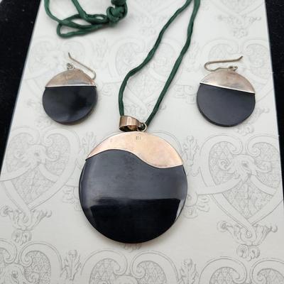 Abalone and 950 Sterling Jewelry