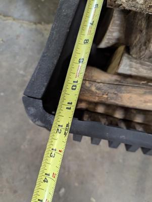 Cast Iron Firewood Holder