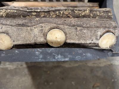 Cast Iron Firewood Holder