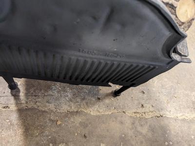 Cast Iron Firewood Holder