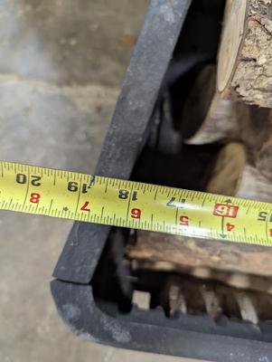 Cast Iron Firewood Holder