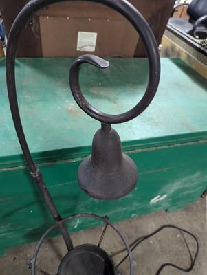 Cast Iron Lamp Planter