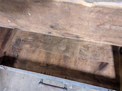 Vintage Wooden Toolbox