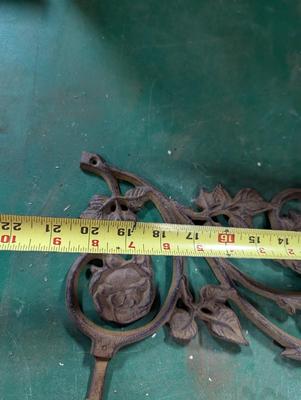 Cast Iron Decorative Wall Coat Hanger