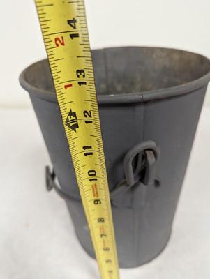 Vintage Metal Water Well Bucket