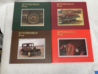 Vintage 1991 Automobile Quarterly Volume 29, Books: 1-4 - Hardback Car Books