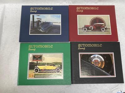Vintage 1990 Automobile Quarterly Volume 28, Books: 1-4 - Hardback Car Books
