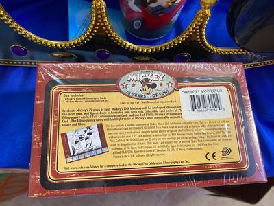 75th ANNIVERSARY MICKEY MOUSE FILMOGRAPHY CARDS AND MORE