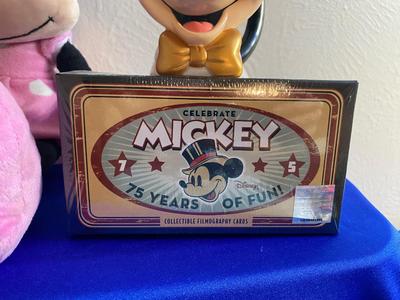 75th ANNIVERSARY MICKEY MOUSE FILMOGRAPHY CARDS AND MORE