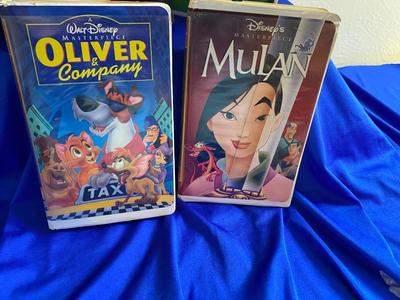 DISNEY MOVIES AND PLUSH ANIMALS FOR THE KID IN ALL OF US!