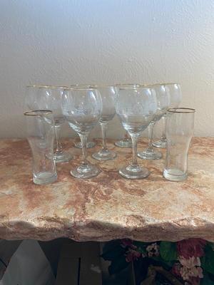 VINTAGE ARBY’S WINTER WONDERLAND GLASSES