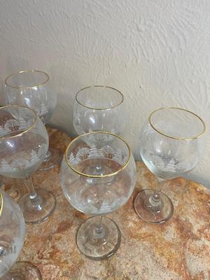VINTAGE ARBY’S WINTER WONDERLAND GLASSES