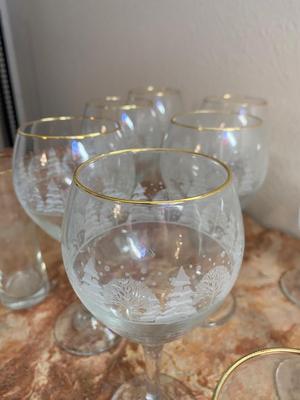 VINTAGE ARBY’S WINTER WONDERLAND GLASSES