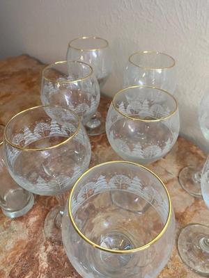 VINTAGE ARBY’S WINTER WONDERLAND GLASSES