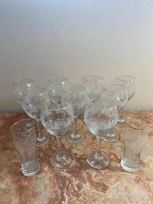 VINTAGE ARBY’S WINTER WONDERLAND GLASSES