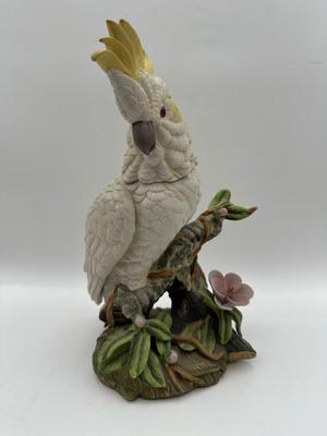SIGNED Cockatoo By Jonathan Byron From “Americana Bird Collection"