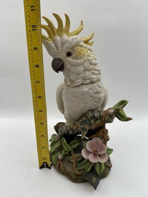 SIGNED Cockatoo By Jonathan Byron From “Americana Bird Collection"