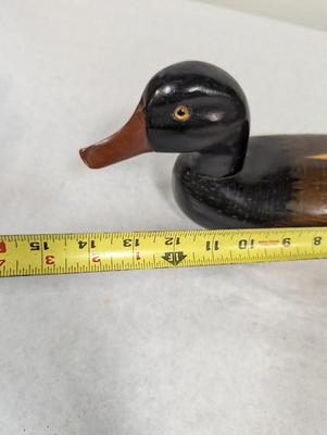 Wooden Mallard Decoy Duck