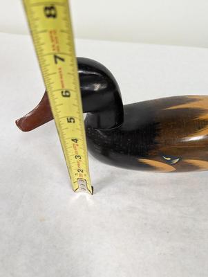 Wooden Mallard Decoy Duck