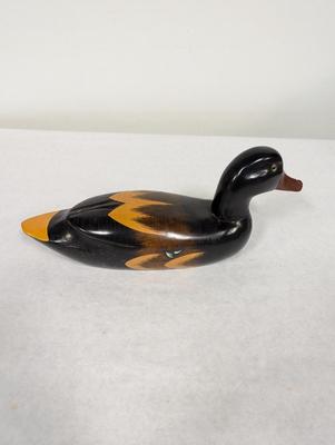 Wooden Mallard Decoy Duck