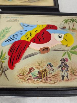 Vintage Magnetic Puzzles