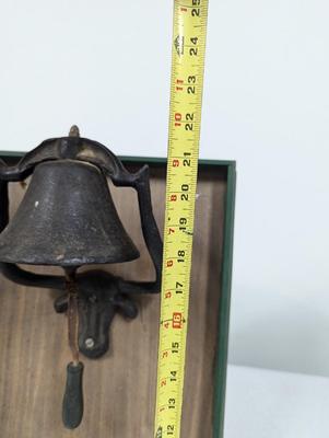 Mounted Bull Dinner Bell