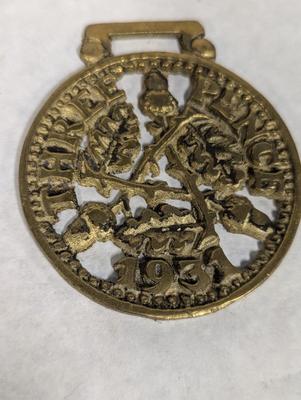 Brass Bridle Harness Medallions