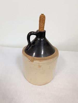 Vintage Whiskey Stoneware Jug