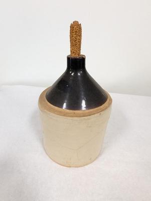 Vintage Whiskey Stoneware Jug