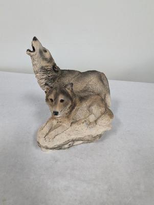 Collectible Wolf Statue