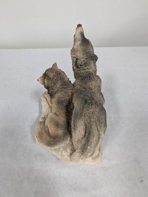 Collectible Wolf Statue