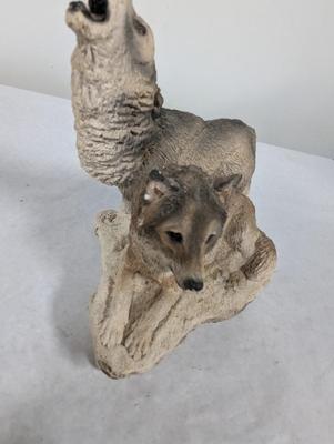Collectible Wolf Statue