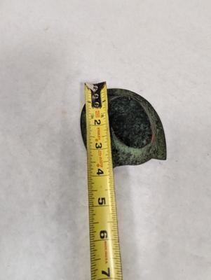 Vintage Brass Horseshoe Ashtray