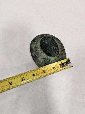 Vintage Brass Horseshoe Ashtray