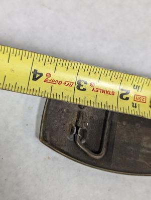 Western Brass Belt Buckle